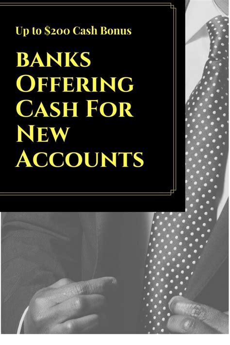 What Banks Offer Cash For Opening An Account